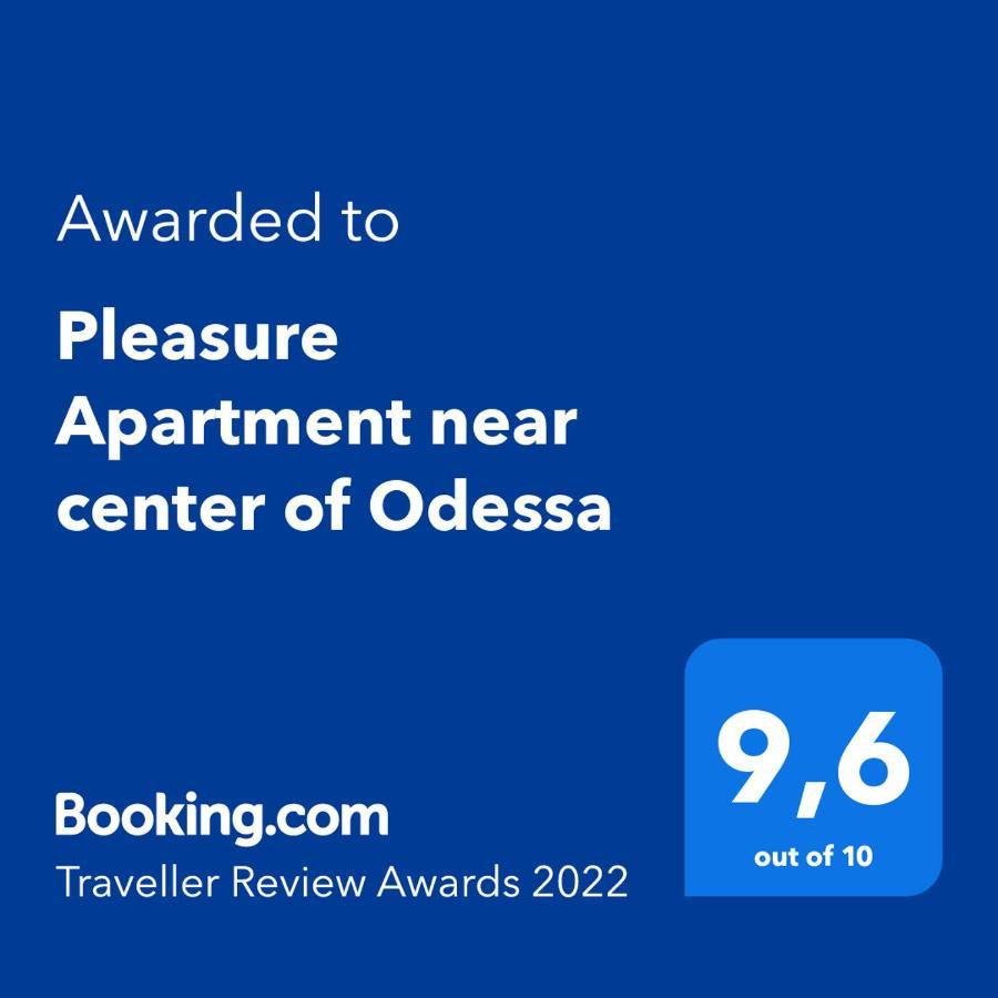 Pleasure Apartment Near Center Of Odessa Exteriör bild
